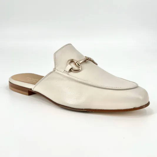 Bitmule - The Loafer Mule with Bit in Bone