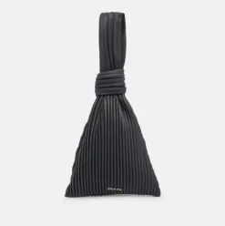 The Accordian Wristlet in Black
