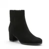 The Almond Toe Waterpoof Dress Bootie in Black