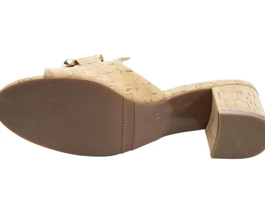 The Bit Slide Sandal in Cork