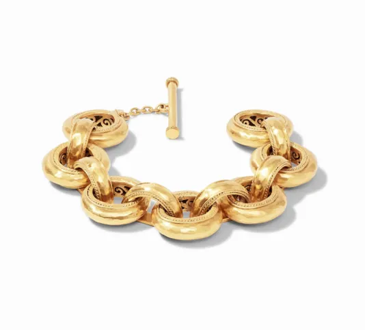 The Cannes Demi Link in Gold