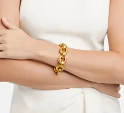 The Cannes Demi Link in Gold