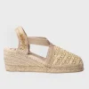 The Classic Closed Toe Espadrille in Raffia