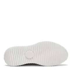The Crochet Seam Lace Sneaker in White