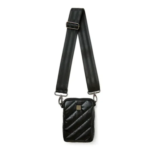 The Diagonal Cell Bag 2.0 in Pearl Black