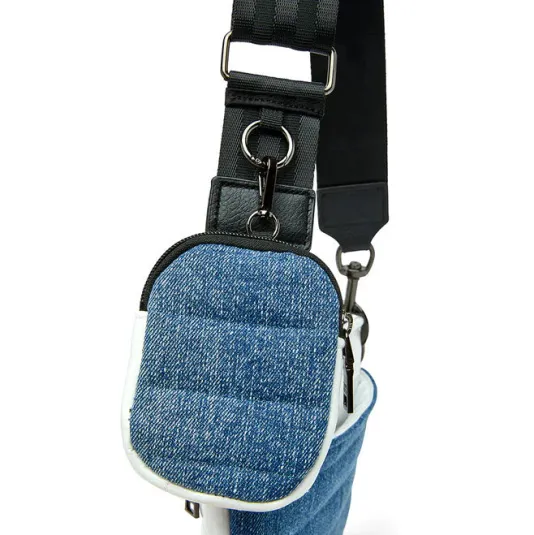 The Downtown Crossbody in Denim