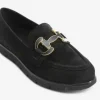 The Enamel Bit Comfort Loafer in Black