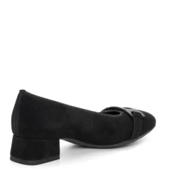 The Enamel Link Pump in Black