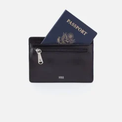 The Euro Slide Card Case in Black