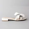 The Flower Slide in White