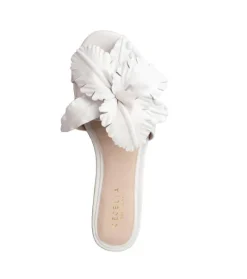 The Flower Slide in White