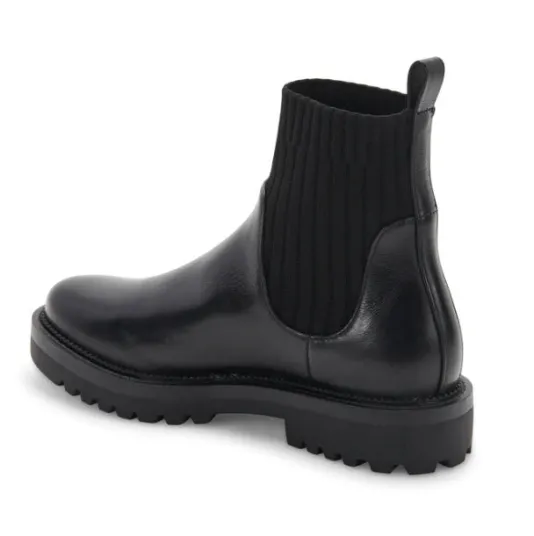The Knit Top Bootie in Black