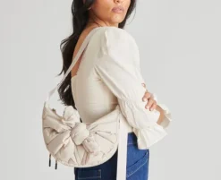 The Knotted Crossbody in Taupe