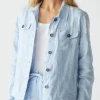 The Linen Jacket in Water