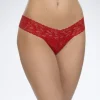 The Low Rise Thong in Red