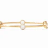 The Milano Bangle in Clear Crystal