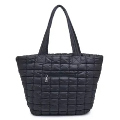 The Nylon Puffer in Black