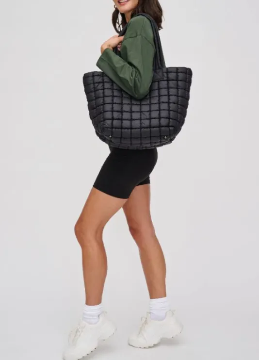 The Nylon Puffer in Black