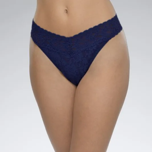 The Original Rise Thong in Navy
