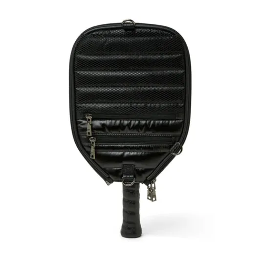 The Pickleball Tote in Pearl Black