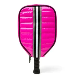 The Pickleball Tote in Pink Patent