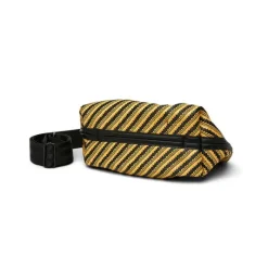 The Savannah Crossbody in Dune Raffia Stripe