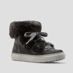 The Snow Hi-Top Sneaker in Black