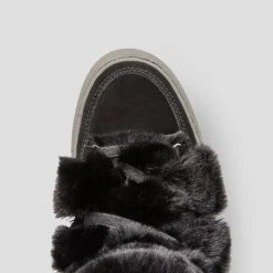 The Snow Hi-Top Sneaker in Black