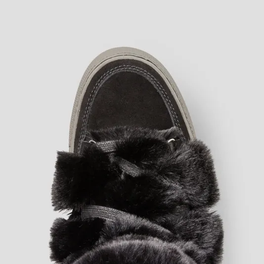 The Snow Hi-Top Sneaker in Black