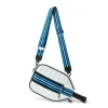 The Sporty Sleeve Pickle Racket Cover in White Patent