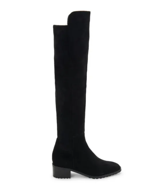 The Tall Over the Knee Boot in Black