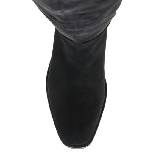 The Tall Over the Knee Boot in Black