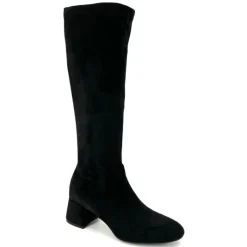 The Tall Stretch Knee Boot In Black