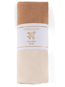 The Travel Poncho in Sand Ombre