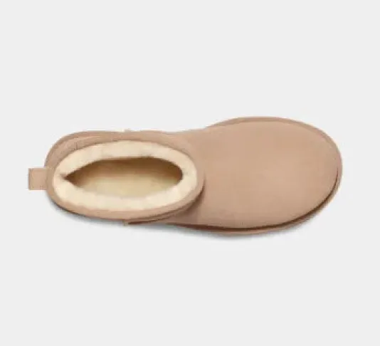 The Ugg Classic Ultra Mini Platform Boot in Sand