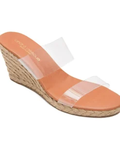 The Vinyl Espadrille in Clear