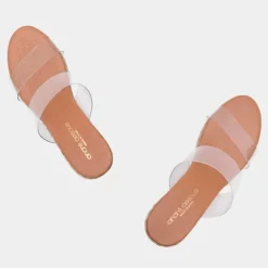 The Vinyl Espadrille in Clear