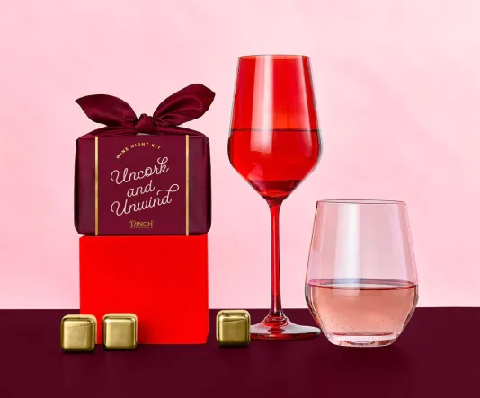 The Wine Night Kit in Burgundy